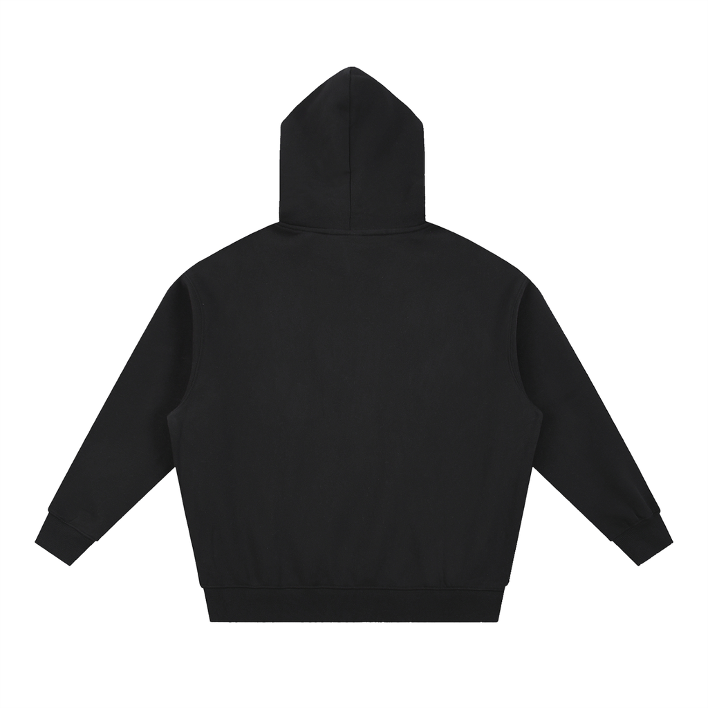 Signature Oversized Boxy Fit Fleece Hoodie