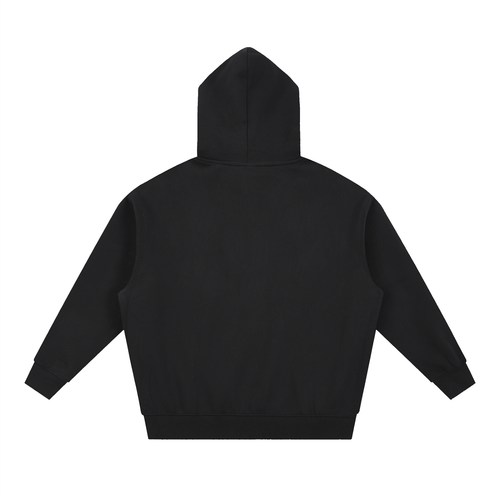 Signature Oversized Boxy Fit Fleece Hoodie - Product Image