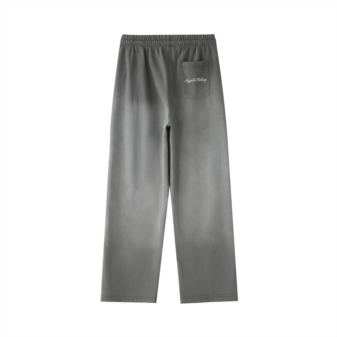 Signature Vintage Washed Gradient Straight-Leg Sweatpants
