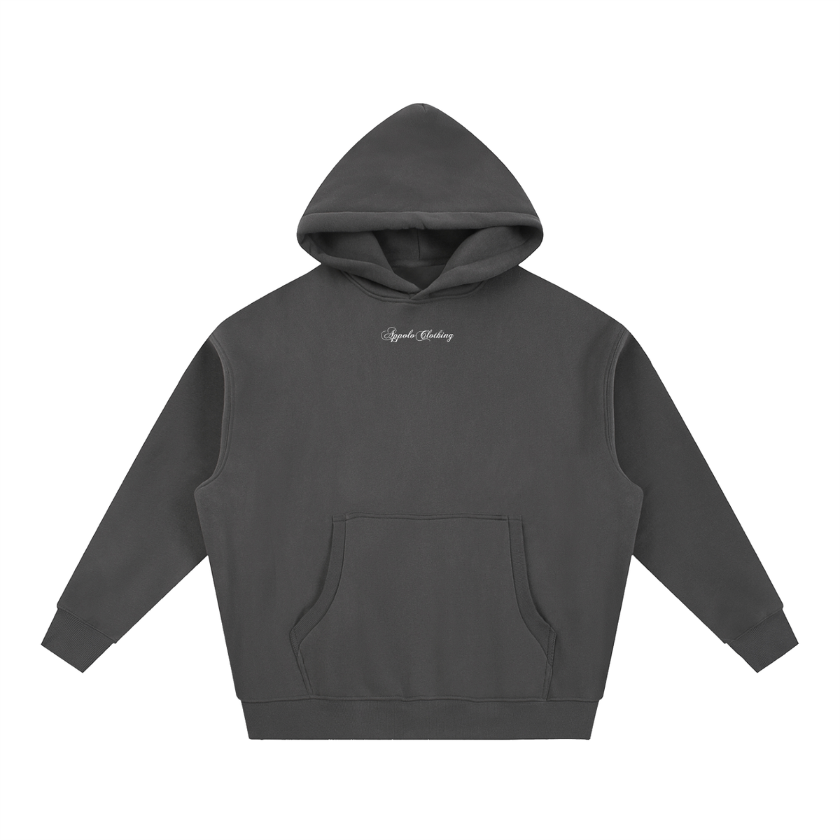 Signature Oversized Boxy Fit Fleece Hoodie - Product Image