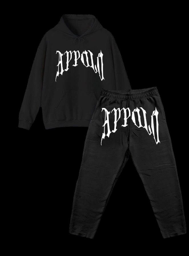 Black Winter Heartless Tracksuit