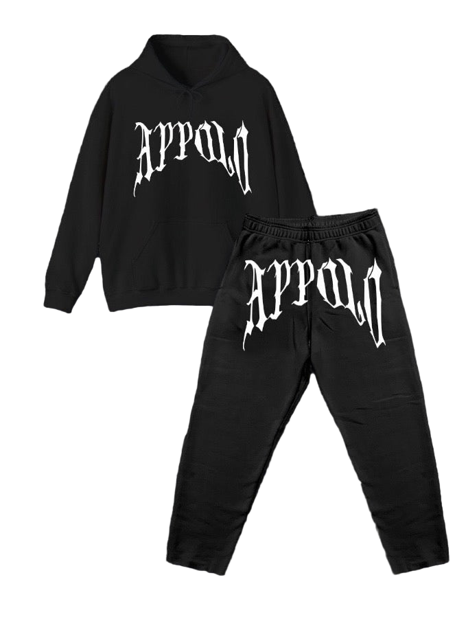 Black Winter Heartless Tracksuit