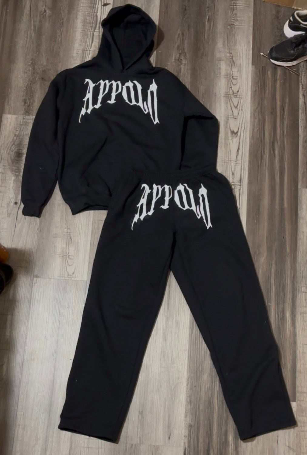 Black Winter Heartless Tracksuit