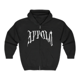 Heartless Remix Zip-Up Hoodie Black