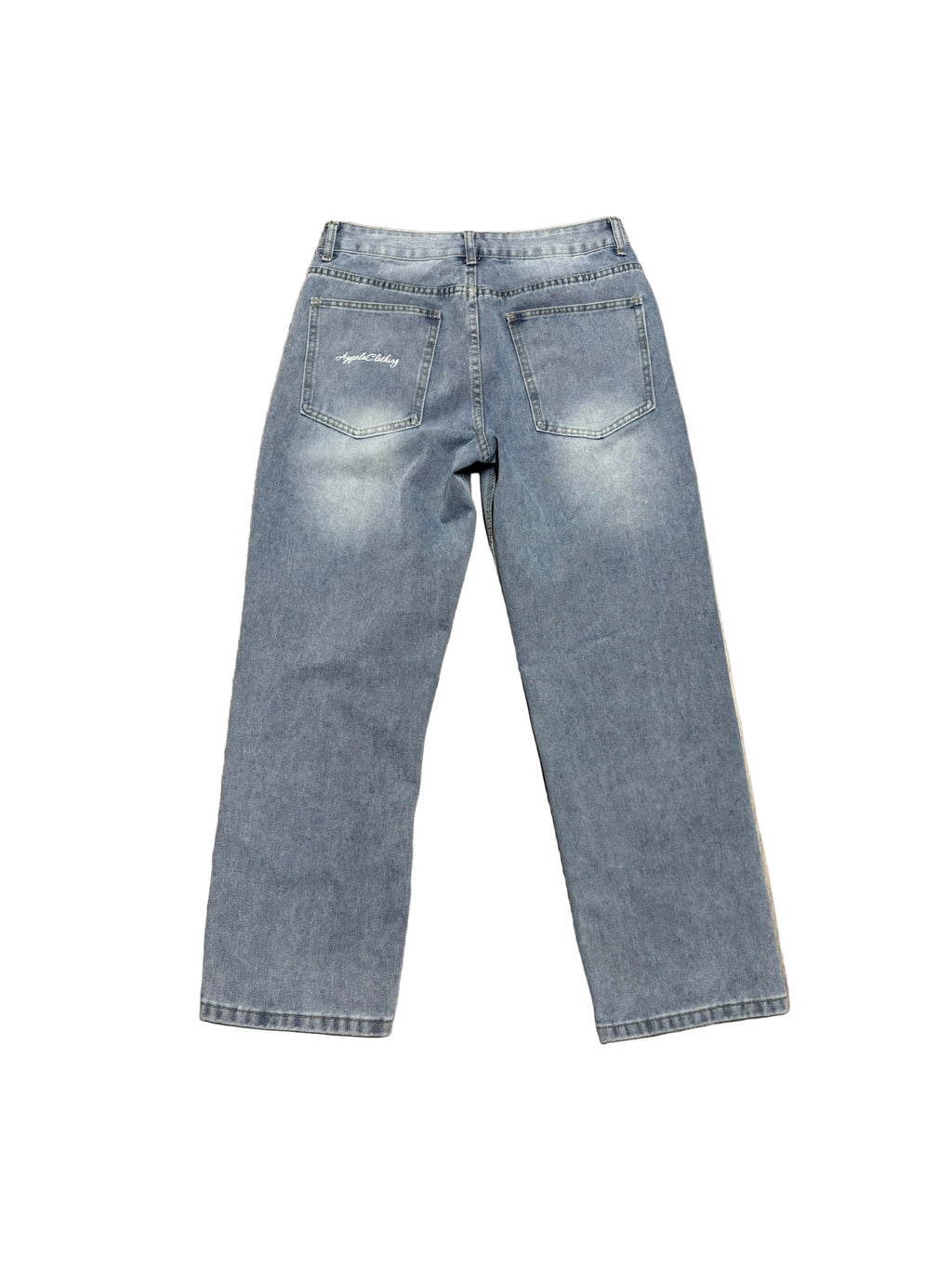Signature Washed Blue Jeans