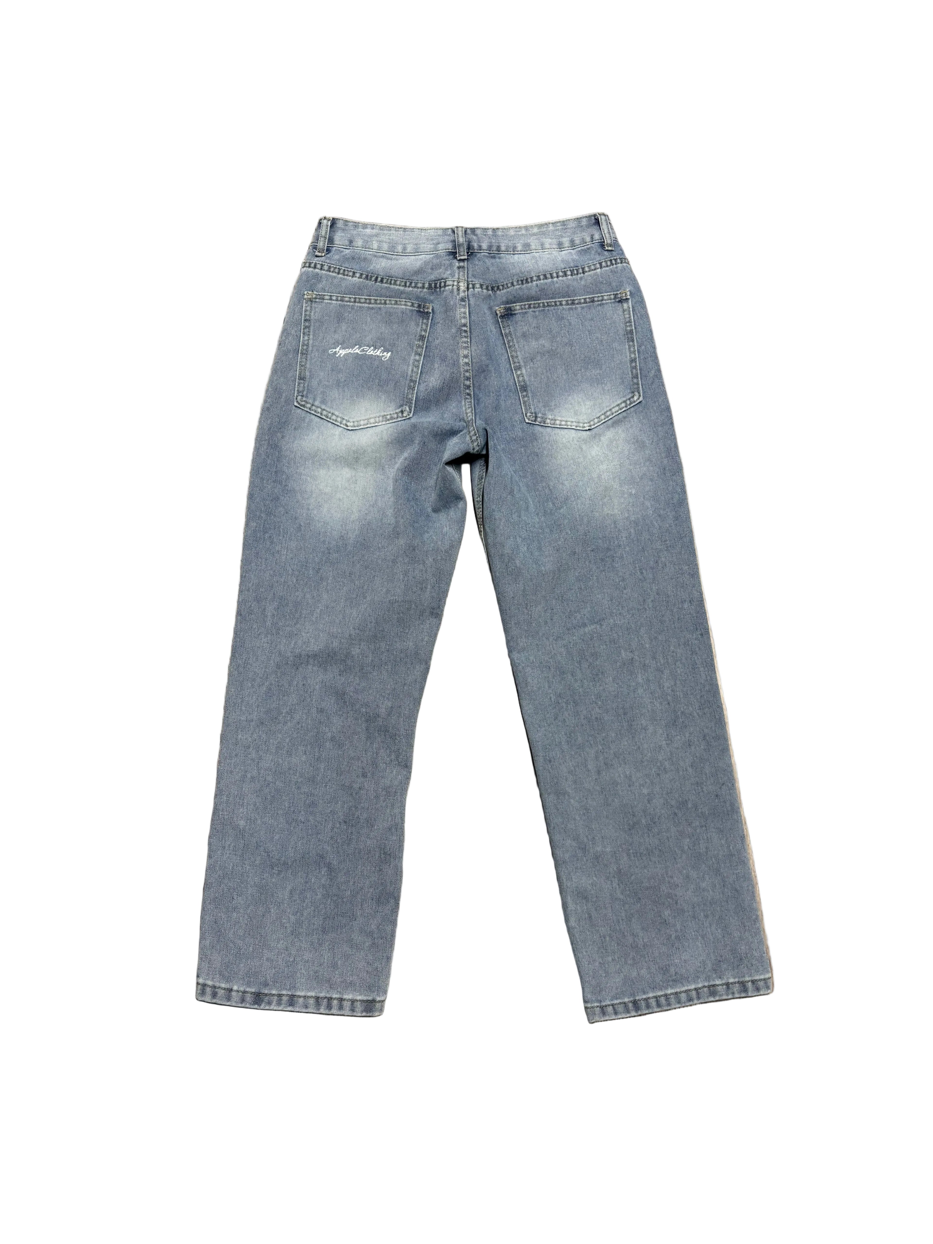 Signature Washed Blue Jeans