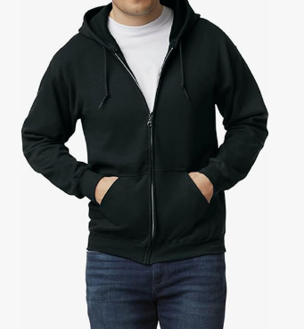 Blank Zip Up Hoodie