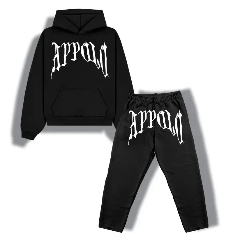 Black Winter Heartless Tracksuit