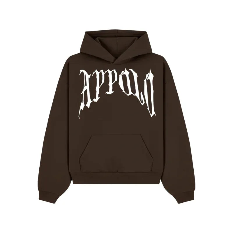 Appolo Heartless Hoodie Chocolate Brown
