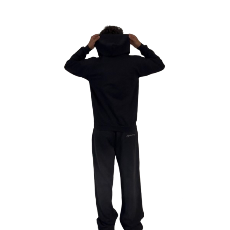 Signature Vintage Washed Gradient Straight-Leg Sweatpants