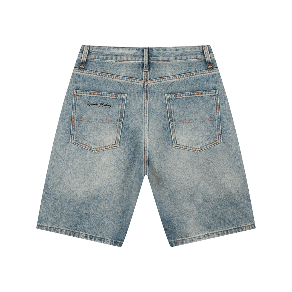 Signature Jorts –  Washed Cotton Denim Shorts