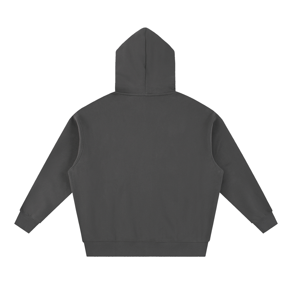 Signature Oversized Boxy Fit Fleece Hoodie